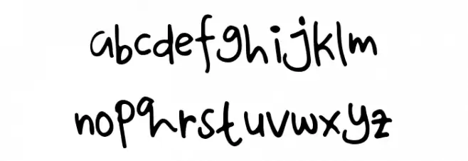 Kalyana Demo 字体 小写
