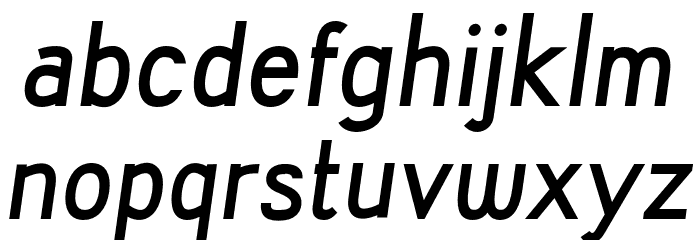 KalyantDemoBoldOblique Font LOWERCASE
