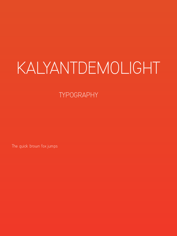 KalyantDemoLight Poster