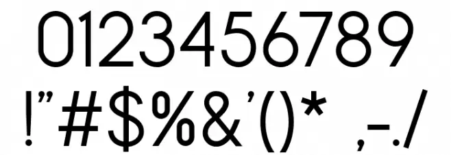 KalyantDemoRegular Font OTHER CHARS