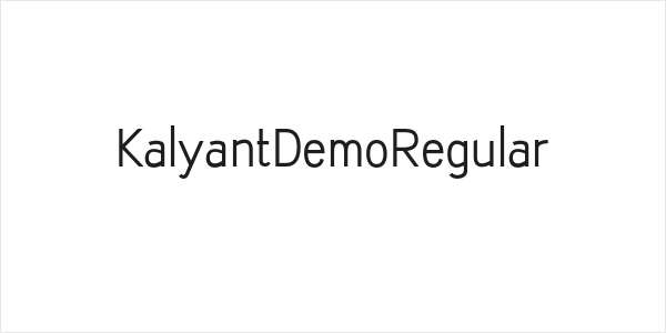 KalyantDemoRegular Logo