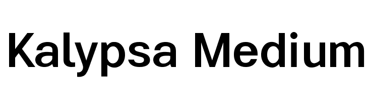 Kalypsa Medium Font