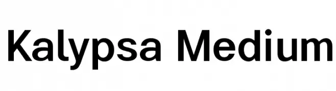 Kalypsa Medium  Fuentes Gratis Descargar