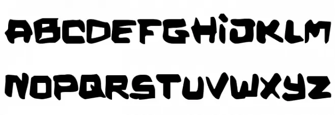 Kalystérine Schriftart Kleinbuchstaben