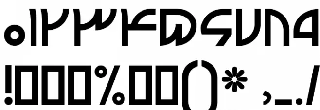 Kamaan Font OTHER CHARS