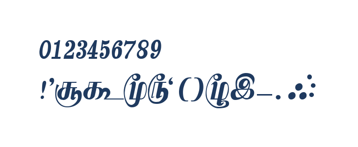 Kamaas Regular Other Characters