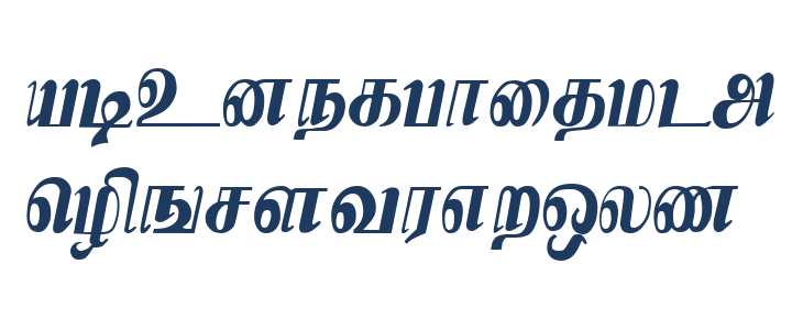 Kamaas Regular Lowercase