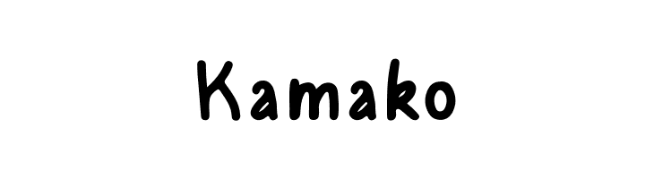 Kamako  Descarca Fonturi Gratis