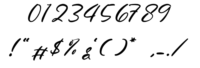 Kamalika Anotesla Font OTHER CHARS