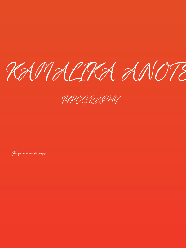 Kamalika Anotesla Poster
