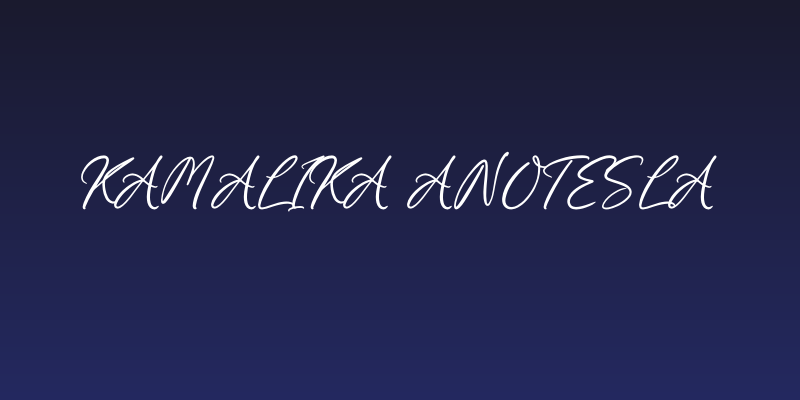 Kamalika Anotesla Social Header