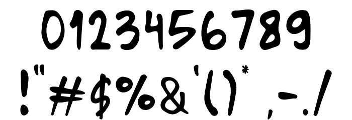 Kamalla Demo Medium Font OTHER CHARS