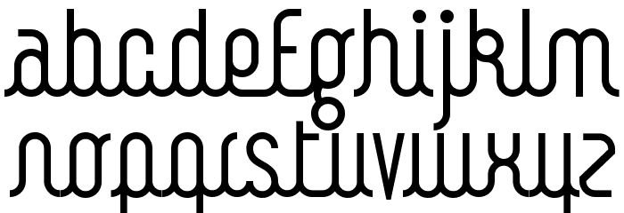 Kamalo Font LOWERCASE