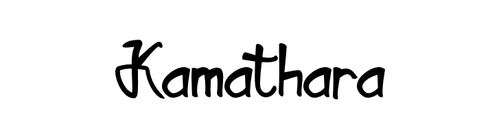 Kamathara  नि: शुल्क फ़ॉन्ट्स डाउनलोड
