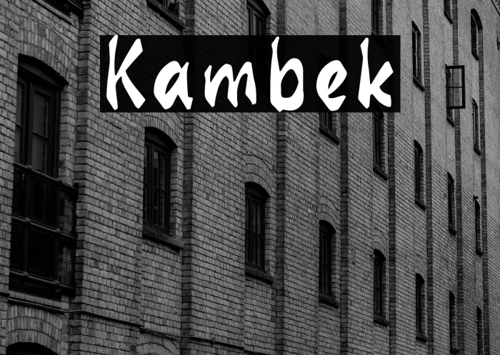 Kambek Example 2