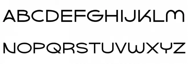 Kame Free Schriftart Groß