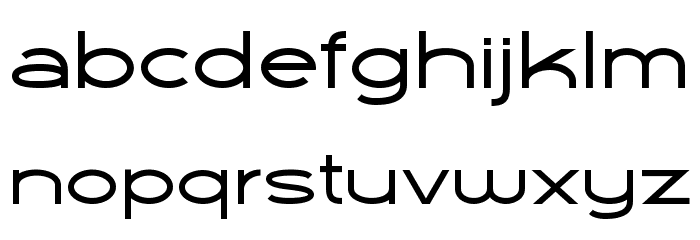 Kame Free Font LOWERCASE