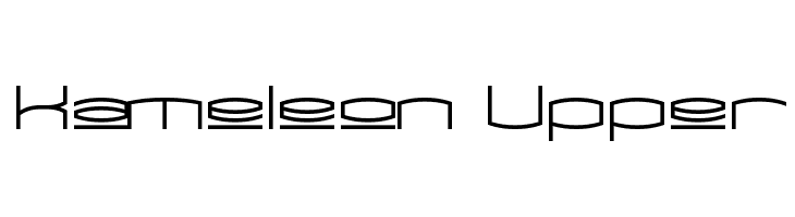 Kameleon Upper  Free Fonts Download