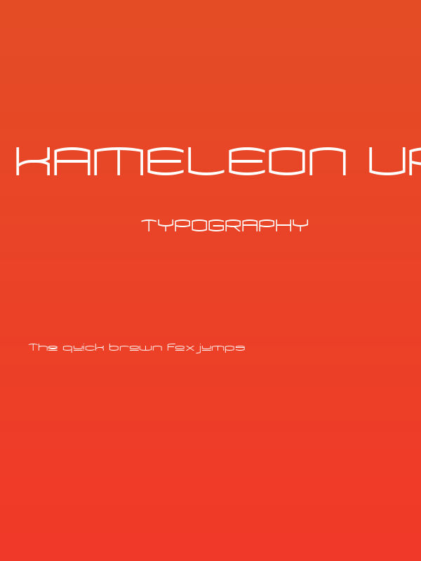 Kameleon Upper Poster