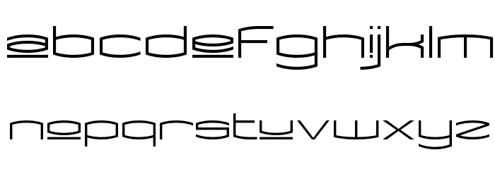 Kameleon Upper Font LOWERCASE