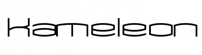 Kameleon  Frei Schriftart Herunterladen