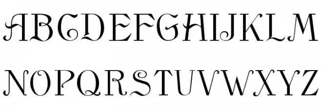 Kamelia Schriftart Groß