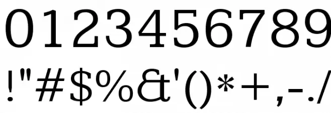Kameron Font OTHER CHARS