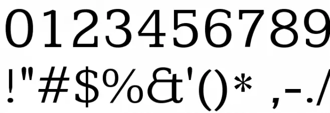 Kameron Font OTHER CHARS