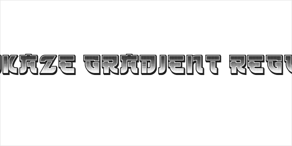 Kamikaze Gradient Regular Logo
