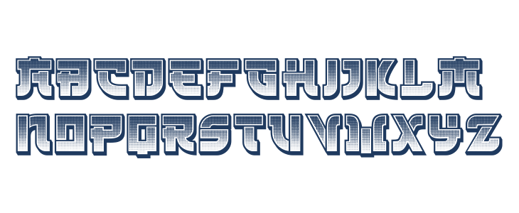 Kamikaze Gradient Regular Lowercase