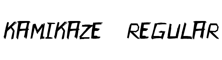 Kamikaze-Regular Font