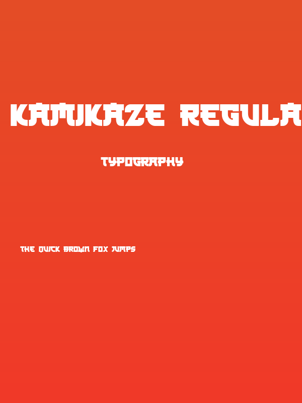 Kamikaze Regular Poster