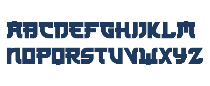 Kamikaze Regular Lowercase