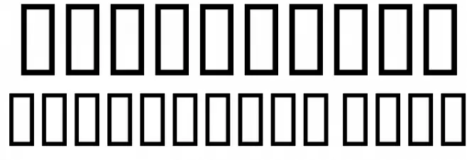 Kamikazebats Font OTHER CHARS