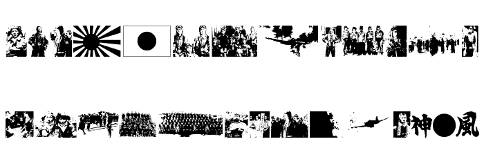 Kamikazebats Font LOWERCASE
