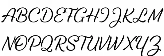 Kamila-DEMO Regular Schriftart Groß