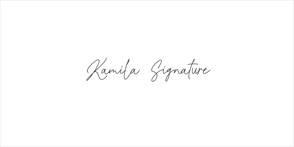 Kamila Signature Logo
