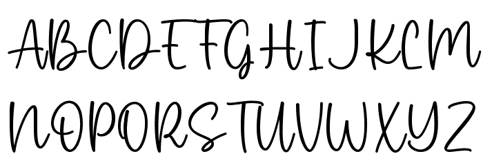 Kamila Font UPPERCASE