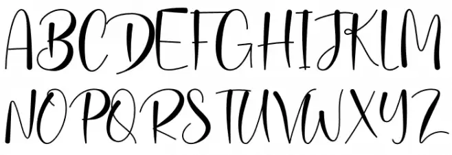 Kamiley Schriftart Groß