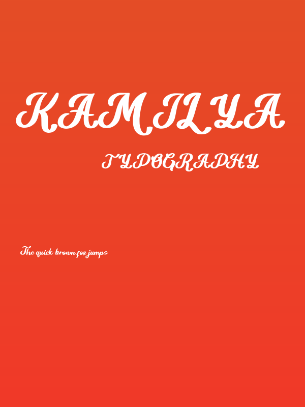 Kamilya Poster