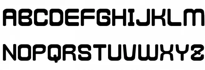 Kamone 4__G フォント 大文字