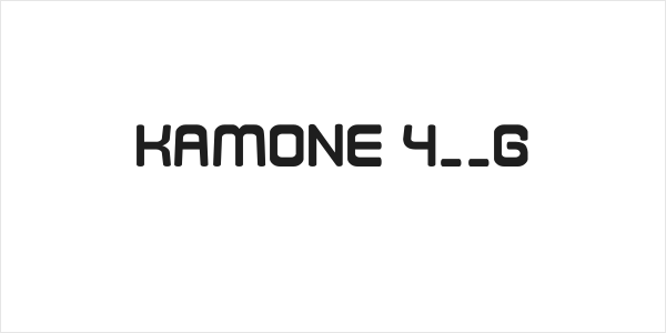 Kamone 4__G Logo