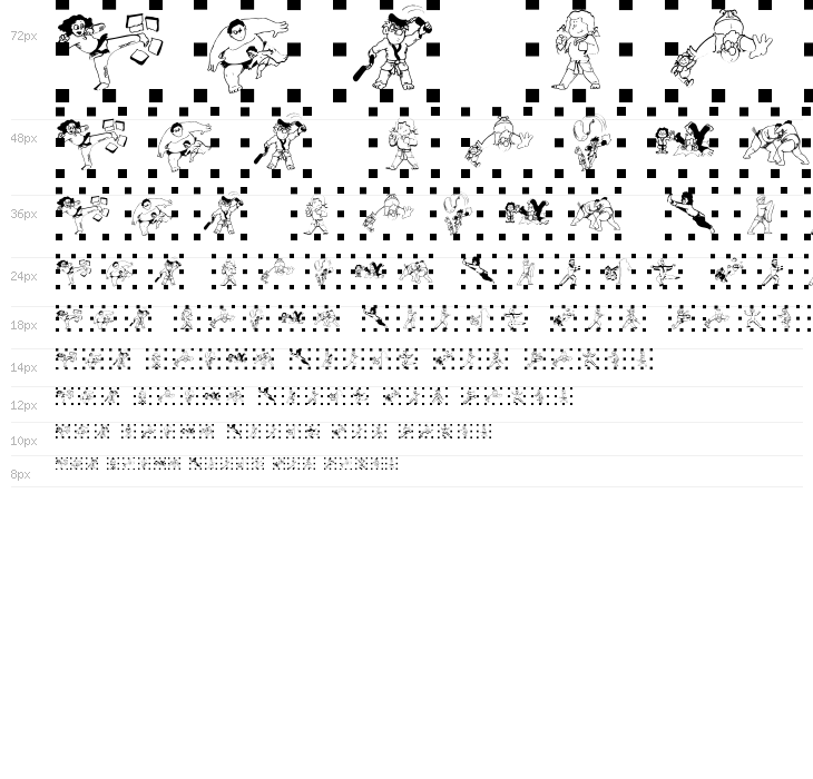 Kampfsport Waterfall