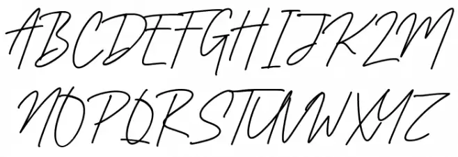 Kampsite Schriftart Groß