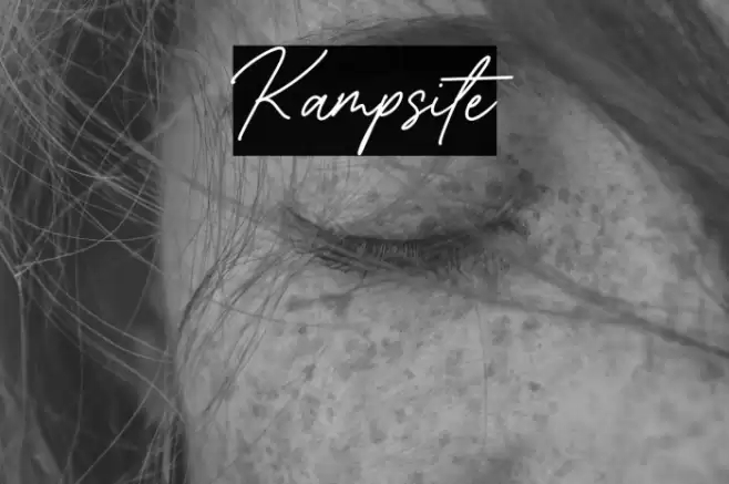 Kampsite Font examples
