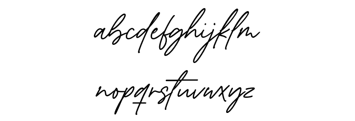 Kampsite Font LOWERCASE