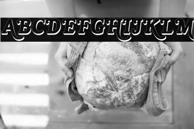 Kamryn 3D Italic Font examples