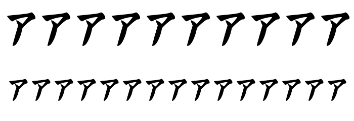 Kana Font OTHER CHARS