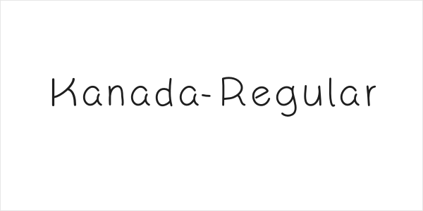 Kanada-Regular Logo