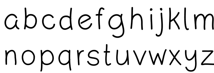 Kanada-Regular Font LOWERCASE